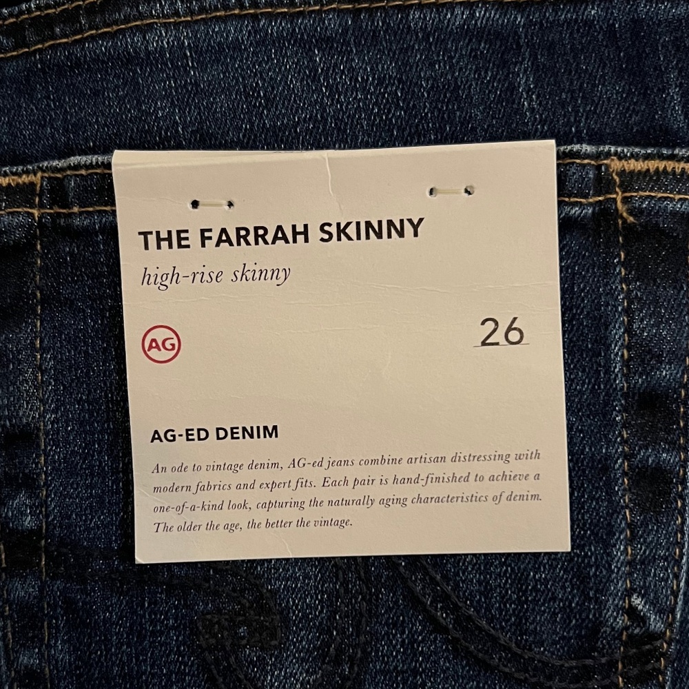 ADRIANO GOLDSCHMIED (AG) THE FARRAH SKINNY